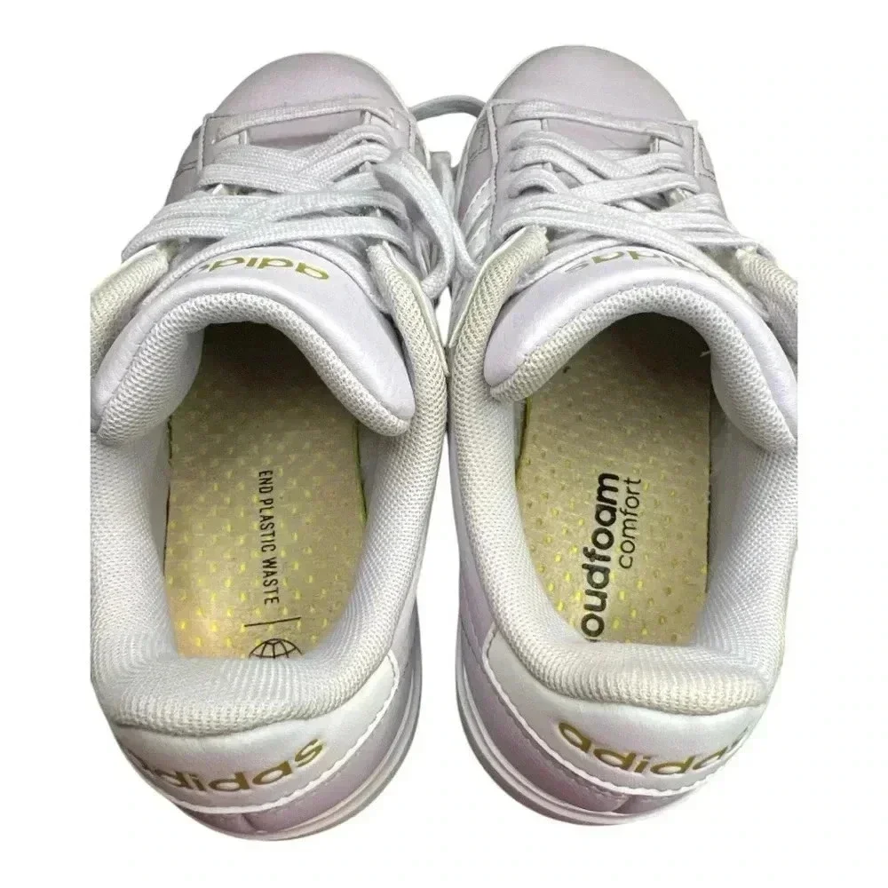 Adidas Women's White Sneakers - Picture 6 of 8